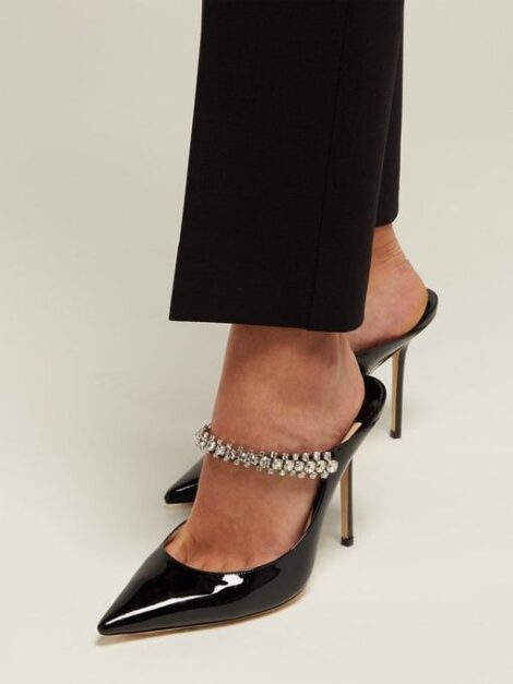Jimmy Choo Crystal Embellished Heels