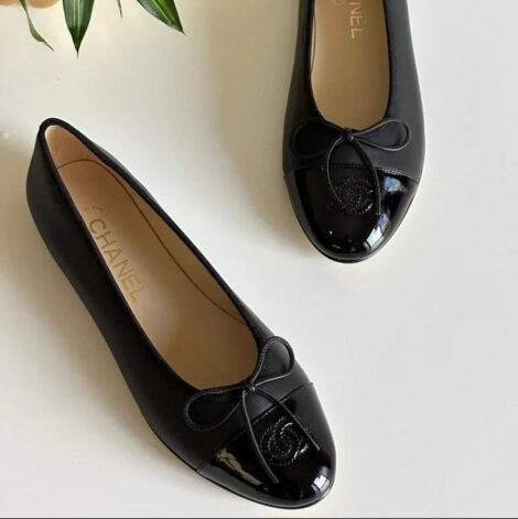 Designer Lambskin Ballerinas - Faizah Outlet