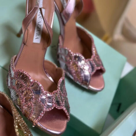 Crystal Strap Mules