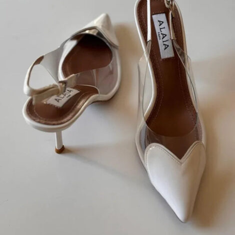 Sculpted Leather Heels